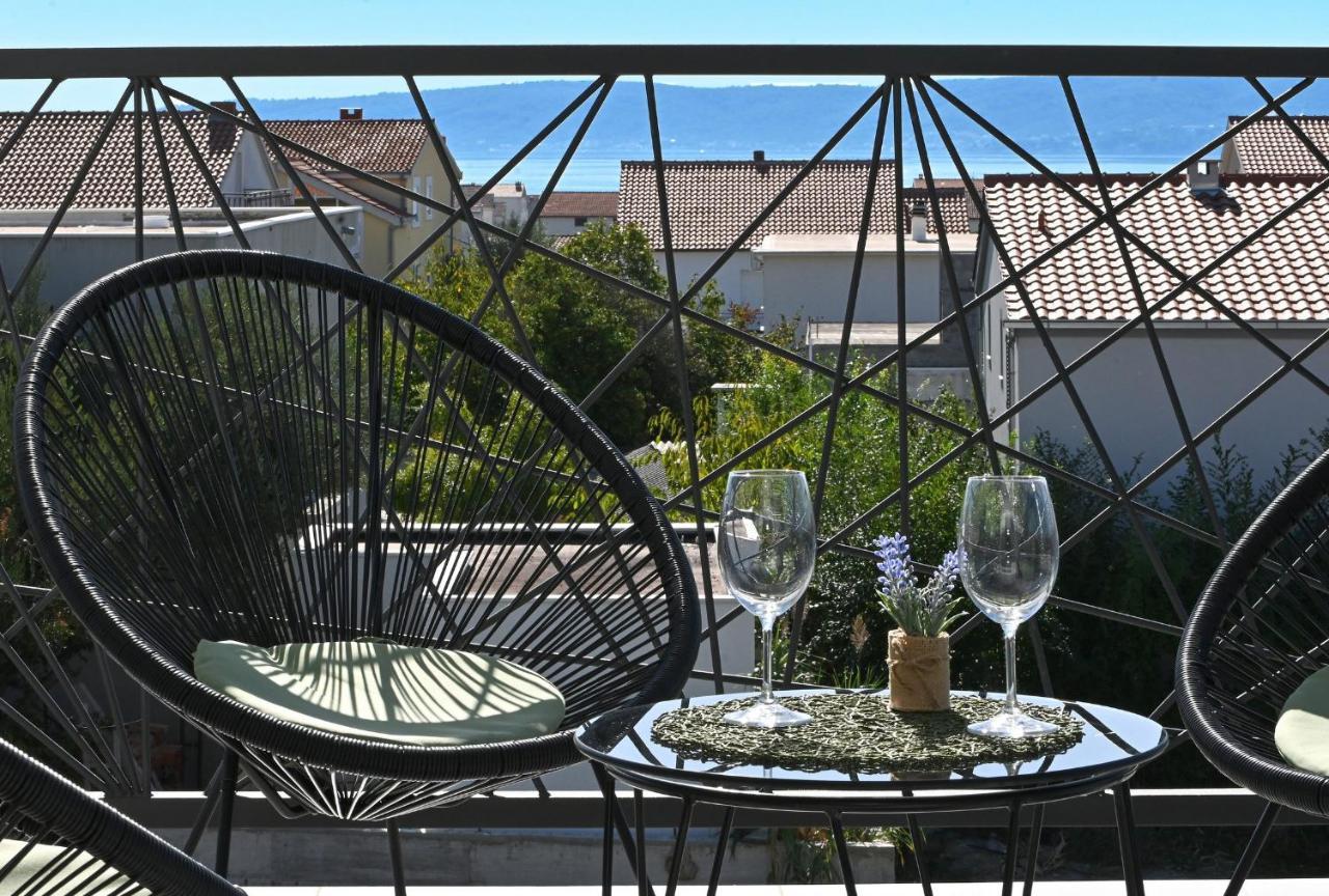 Luxury Apartment White Crystal Kaštela Eksteriør bilde